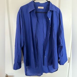 Natural Life blue button down